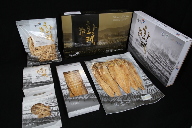 인제군장애인보호작업장,[으뜸올푸드] 이벤트용 소포장 황태포 3미