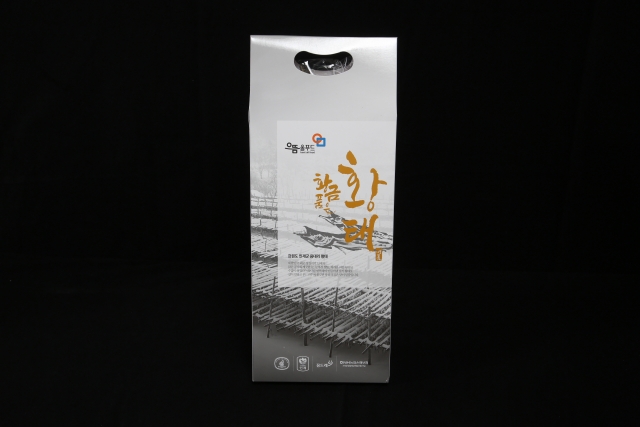 인제군장애인보호작업장,[으뜸올푸드] 이벤트용 소포장 황태포 3미